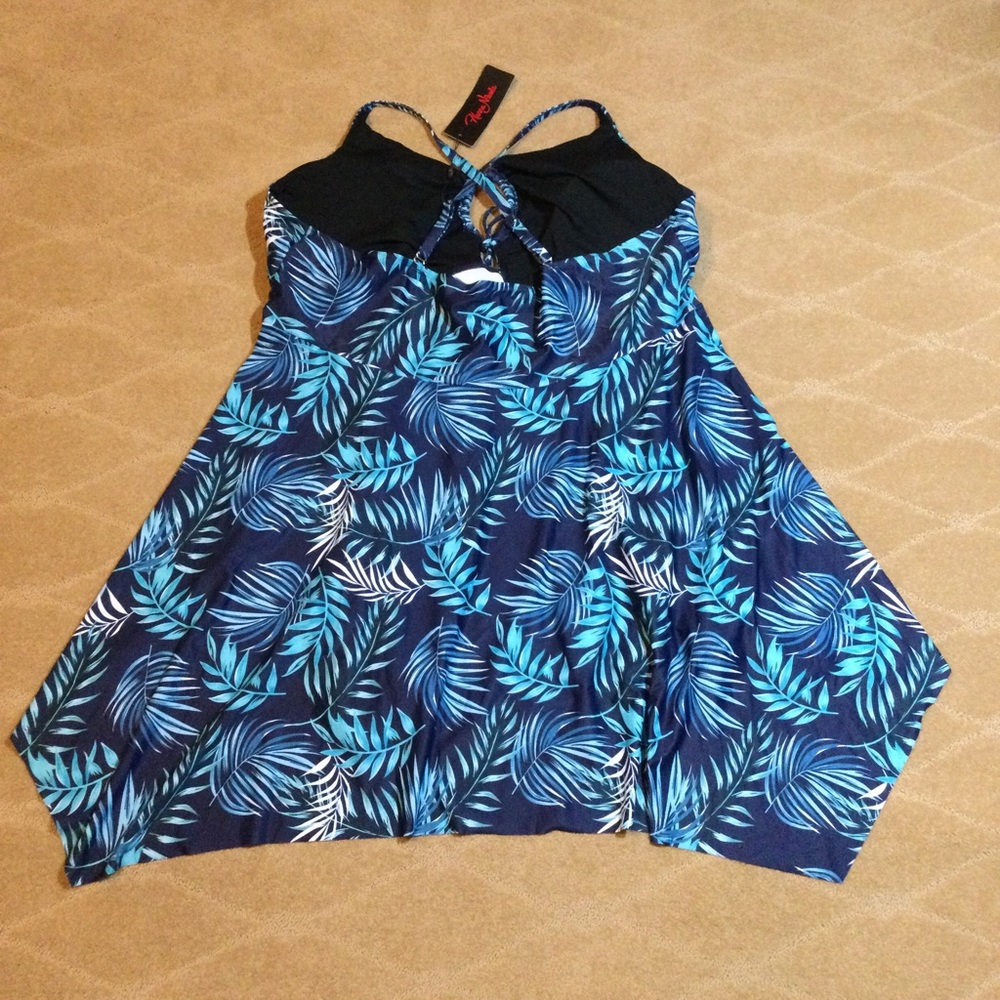 Hanna Nikole NWT 2-Piece Swim Set, 28W - Picture 5 of 16